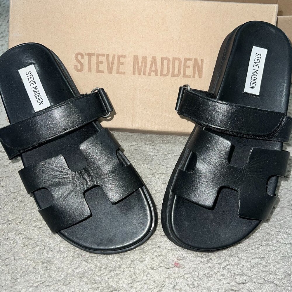 Mayven Black Leather